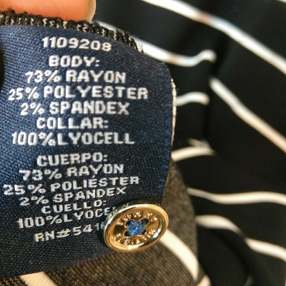 TOMMY HILFIGER ◾ Striped Mini Dress - Picture 5 of 5